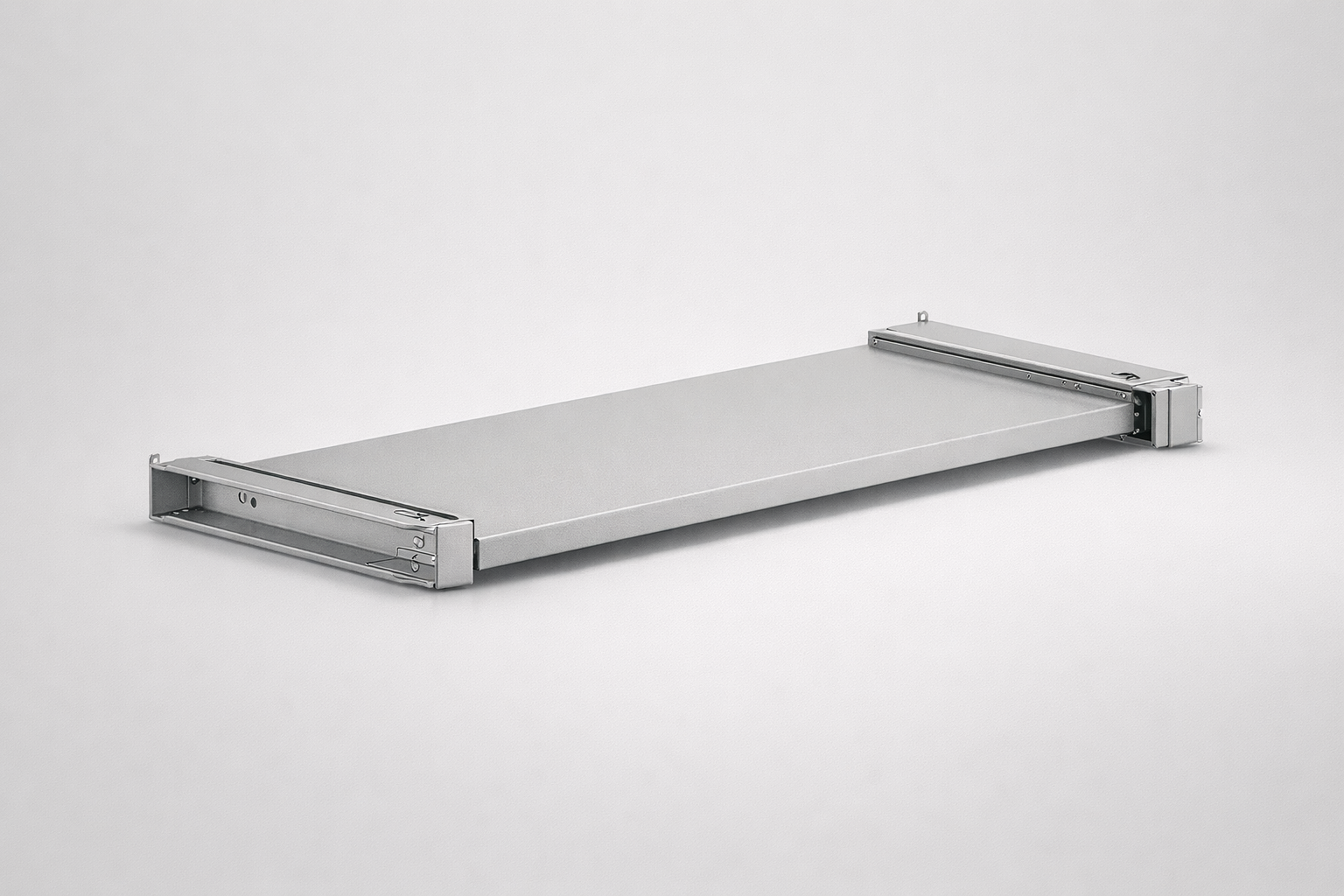 Akcesorium do szaf biurowych Półka wysuwana – 52 x 624 x 370 - dostosowanie wnętrza metalowych szaf do segregatorów