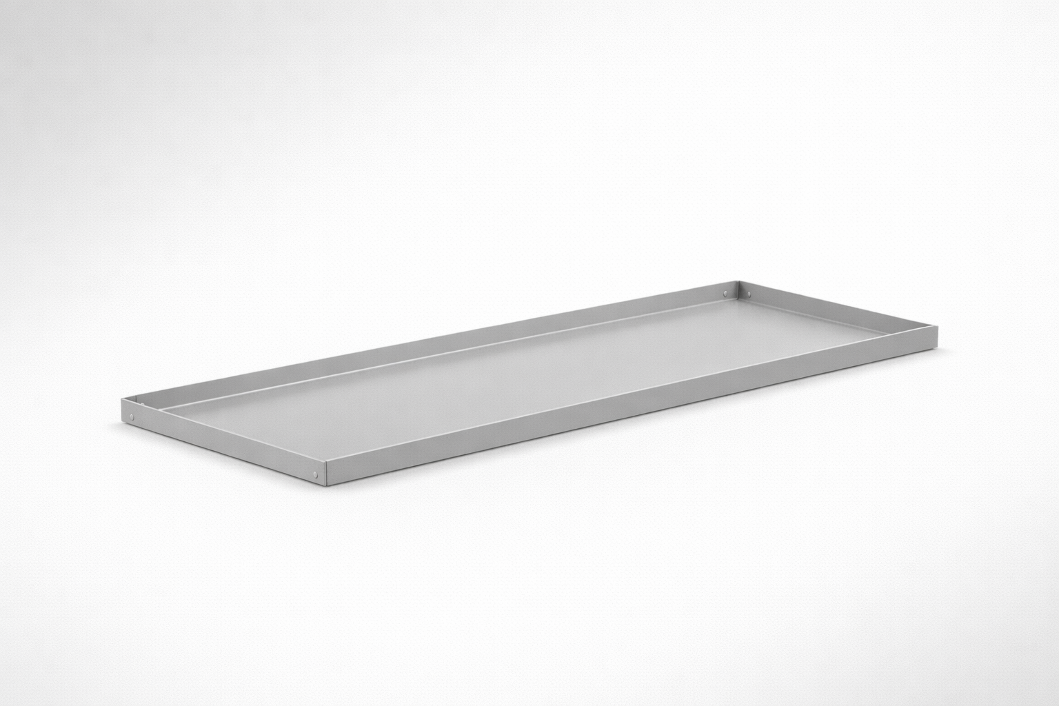 Akcesorium do szaf biurowych Półka – 28 x 995 x 370 - dostosowanie wnętrza metalowych szaf do segregatorów