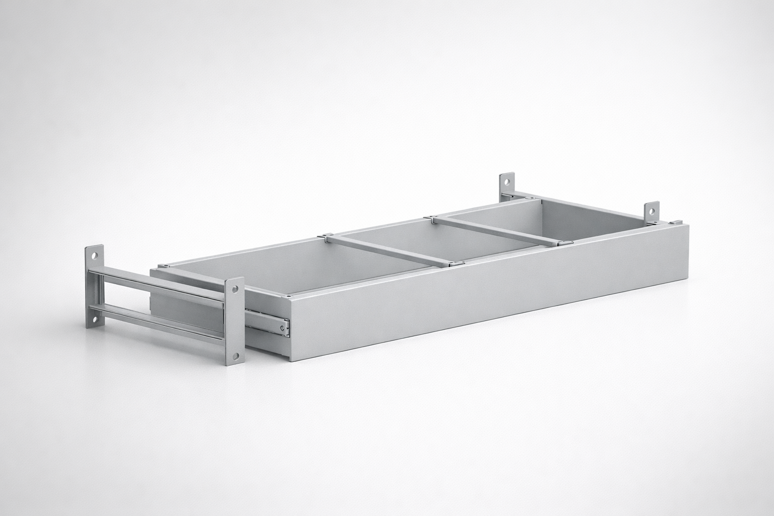 Akcesorium do szaf biurowych Szuflada – 95 x 920 x 360 - dostosowanie wnętrza metalowych szaf do segregatorów