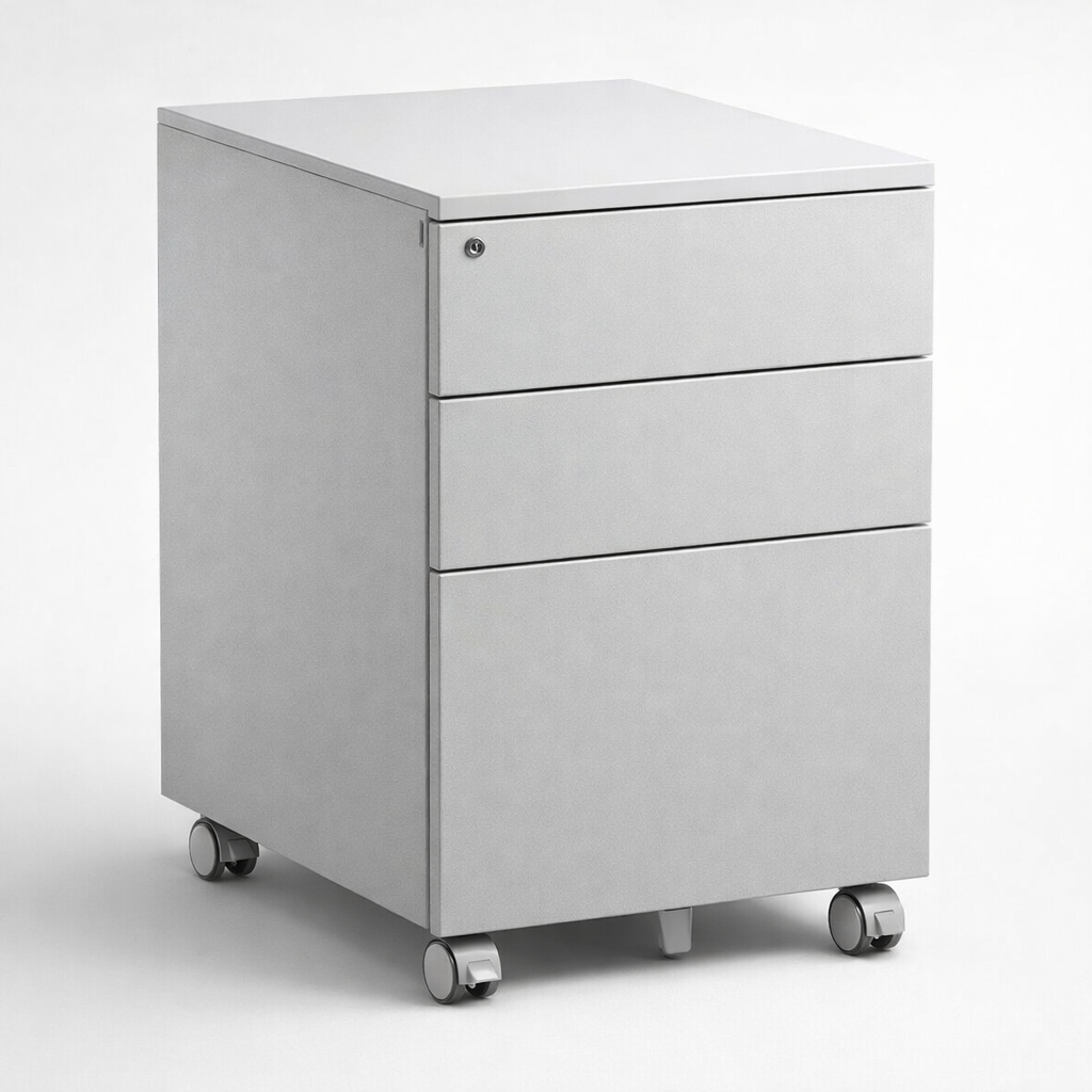 Szafka przybiurkowa Szafka przybiurkowa Szpp 630 - fronty z płyty - szybki dostęp do podręcznych dokumentów, materiałów i