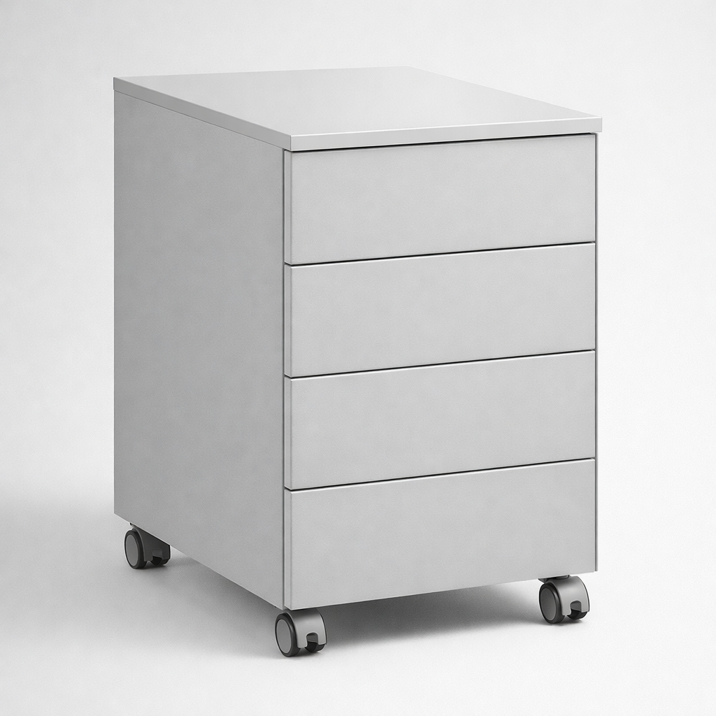 Szafka przybiurkowa Szafka przybiurkowa Szpp 640 - fronty z płyty - szybki dostęp do podręcznych dokumentów, materiałów i