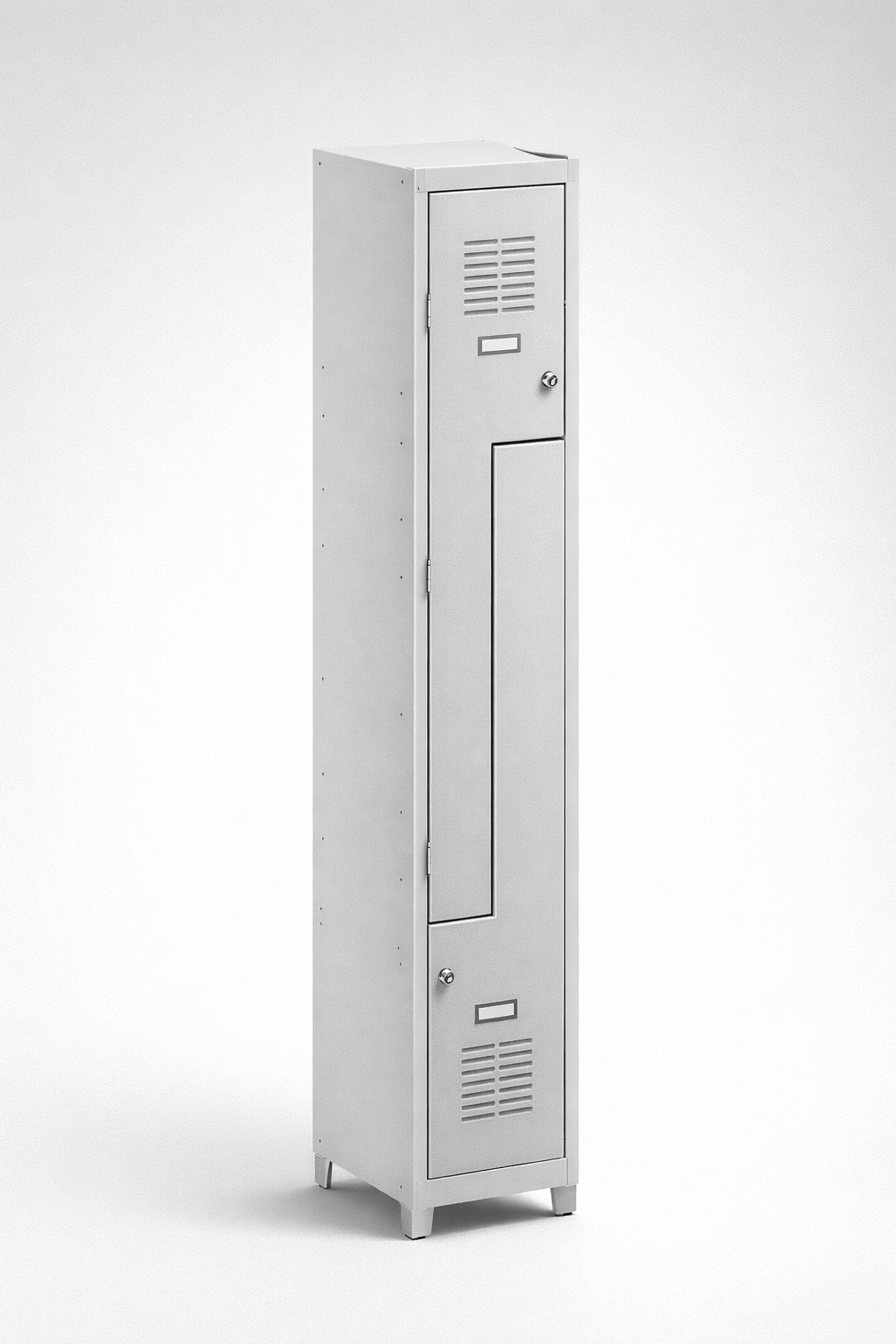 Szafka ubraniowa BHP typu L Sul 31 W lx - wygodne gospodarowanie przestrzenią szatni przy