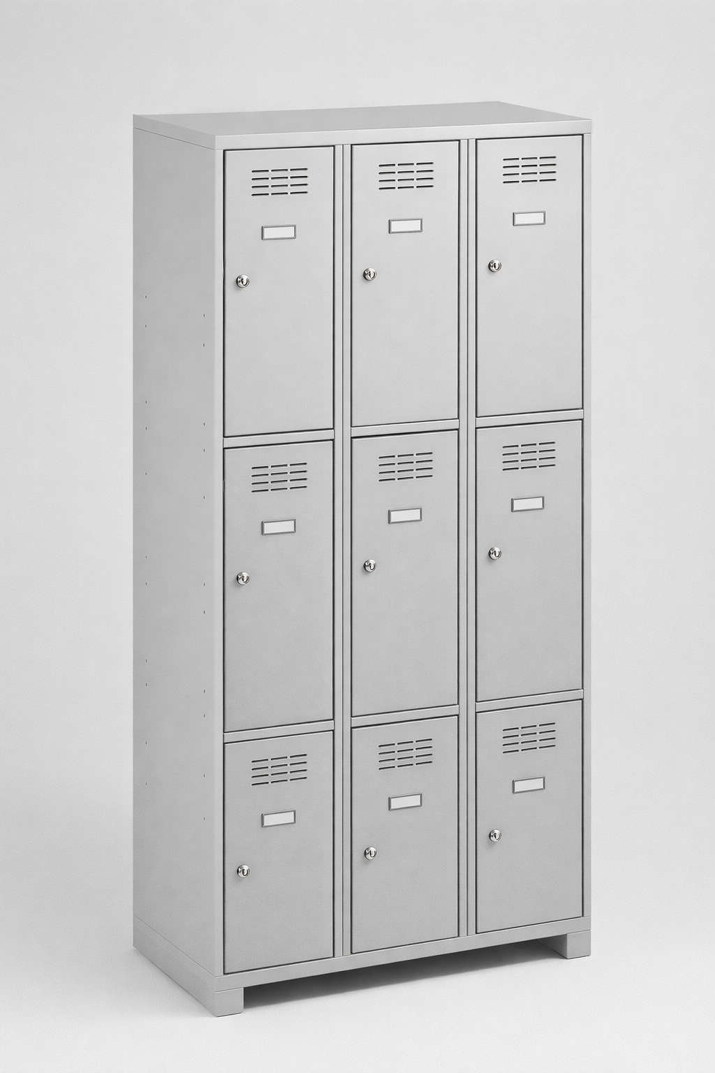 Szafa skrytkowa SUS 333 W st - czytelny podział prywatnych schowków w przestrzeni