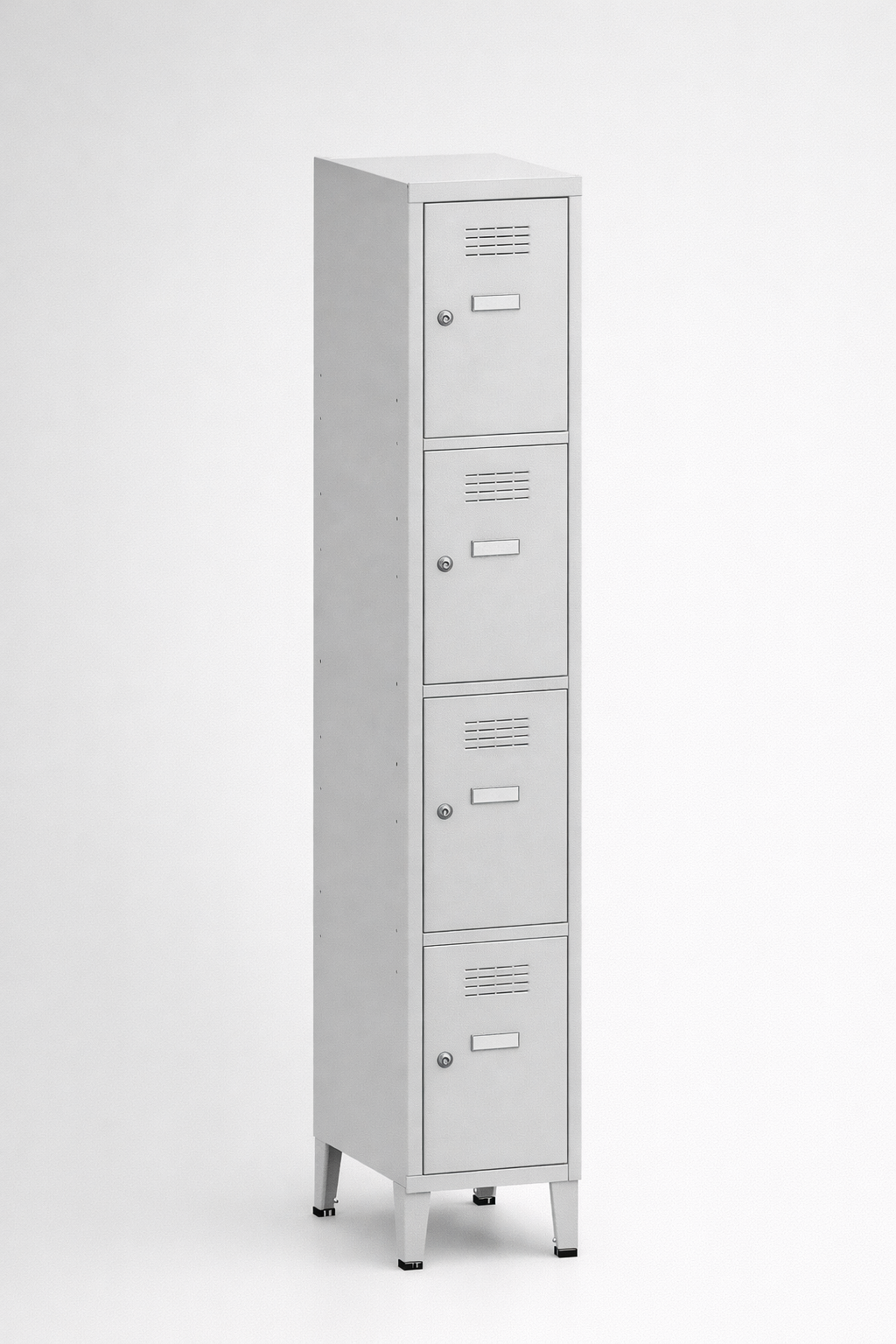 Szafa skrytkowa SUS 314 W st – na nóżkach - czytelny podział prywatnych schowków w przestrzeni