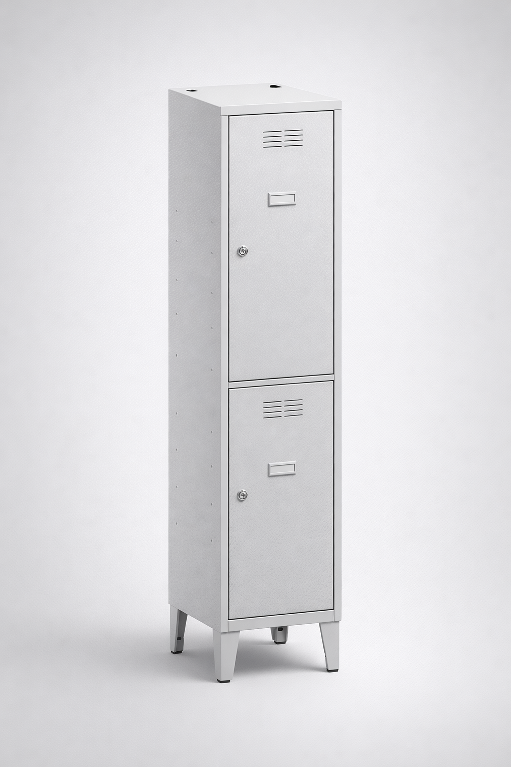 Szafa skrytkowa SUS 412 W st – na nóżkach - czytelny podział prywatnych schowków w przestrzeni