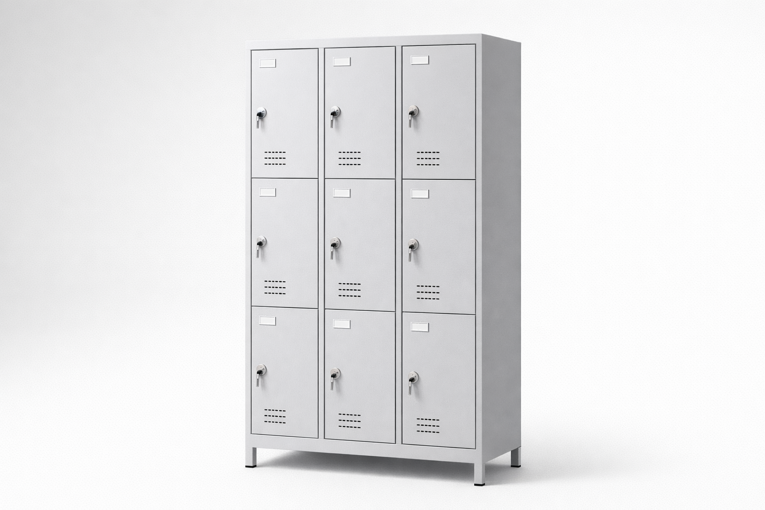 Szafa z drzwiami z plexi MSus 333 - połączenie przejrzystości wizualnej zawartości z