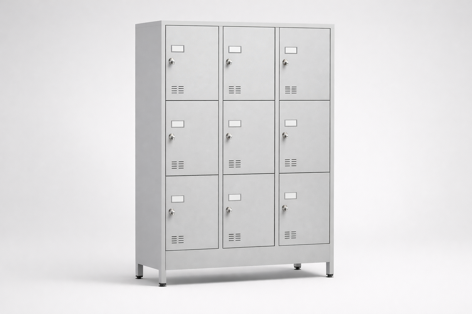 Szafa z drzwiami z plexi MSus 344 - połączenie przejrzystości wizualnej zawartości z