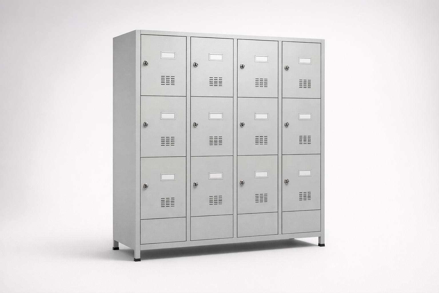 Szafa z drzwiami z plexi MSus 434 - połączenie przejrzystości wizualnej zawartości z