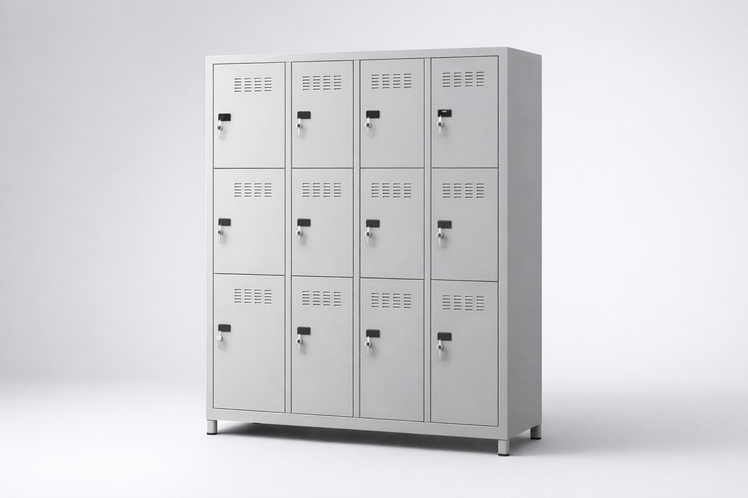 Szafa z drzwiami z plexi MSus 435 - połączenie przejrzystości wizualnej zawartości z