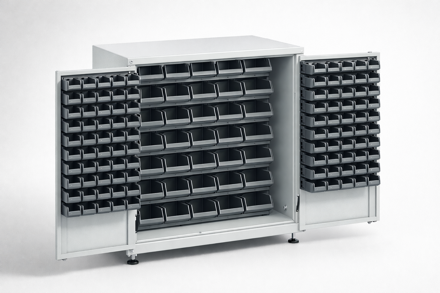 Szafa warsztatowa MSW110/5-10s - organizację narzędzi, komponentów i wyposażenia