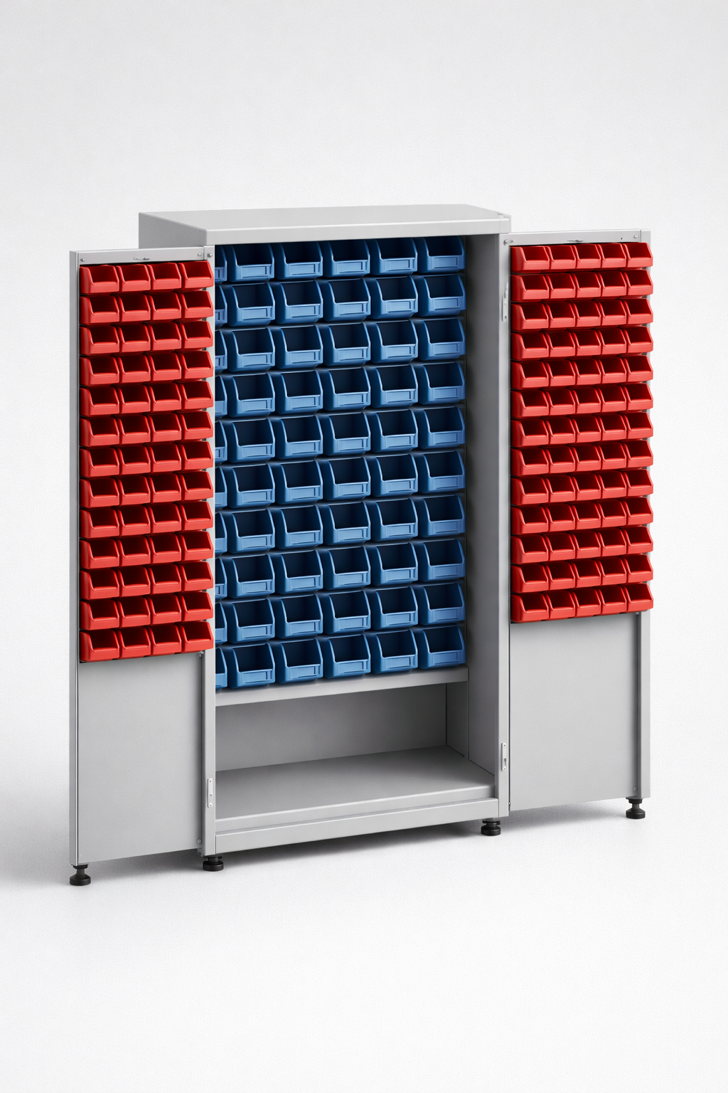 Szafa warsztatowa MSW210/5-08s - organizację narzędzi, komponentów i wyposażenia