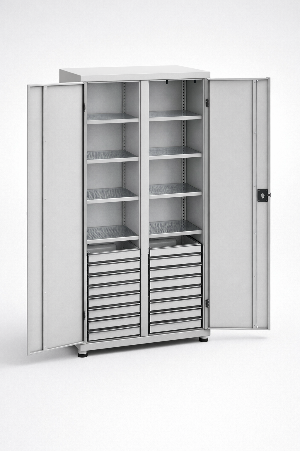 Szafa warsztatowa MSW210/5-30 - organizację narzędzi, komponentów i wyposażenia