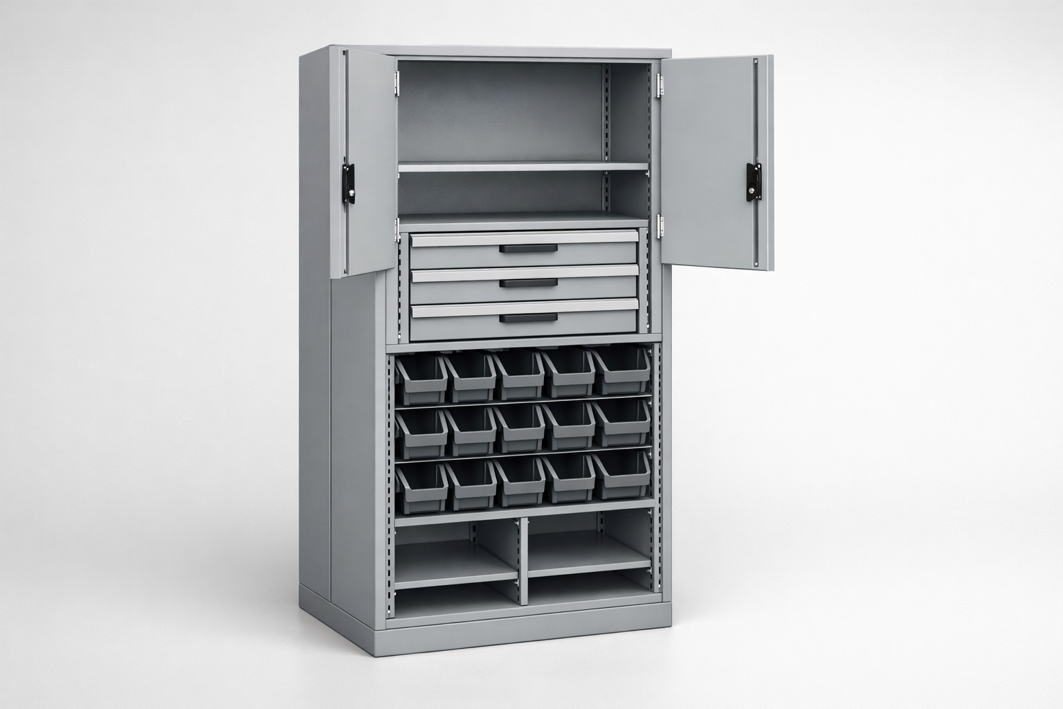 Szafa warsztatowa Pojemnik warsztatowy S4/h63 - WYSOKI - organizację narzędzi, komponentów i wyposażenia