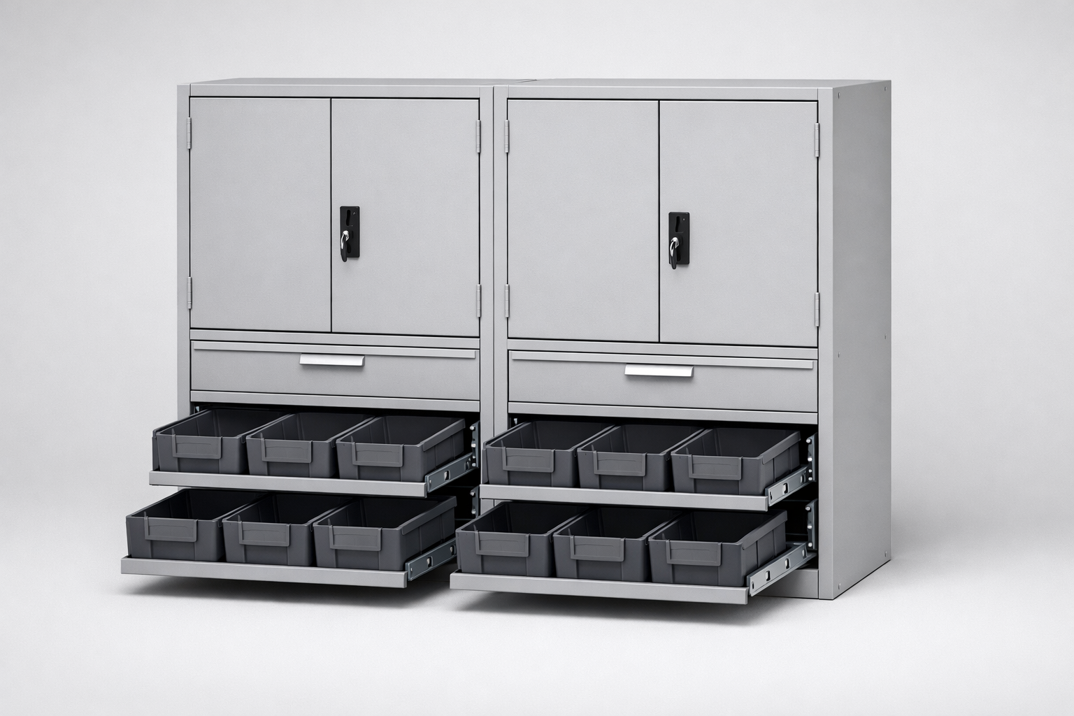 Szafa warsztatowa S5/h63 – 2 szt. - organizację narzędzi, komponentów i wyposażenia