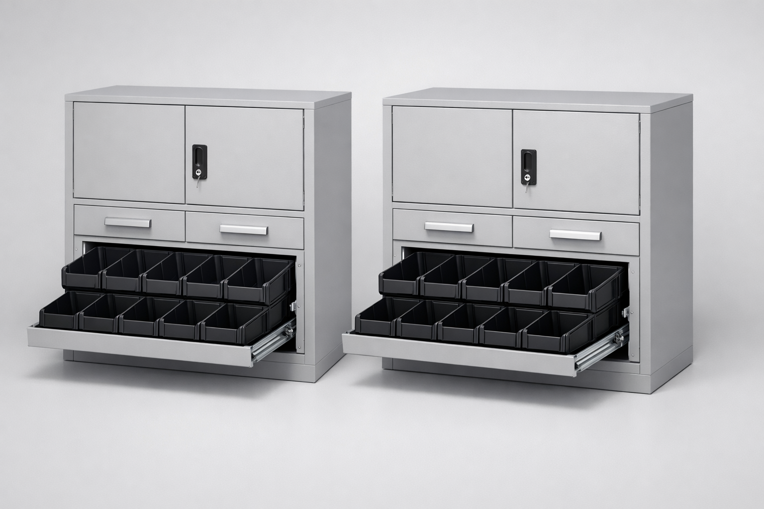 Szafa warsztatowa S1/h63 – 2 szt. - organizację narzędzi, komponentów i wyposażenia