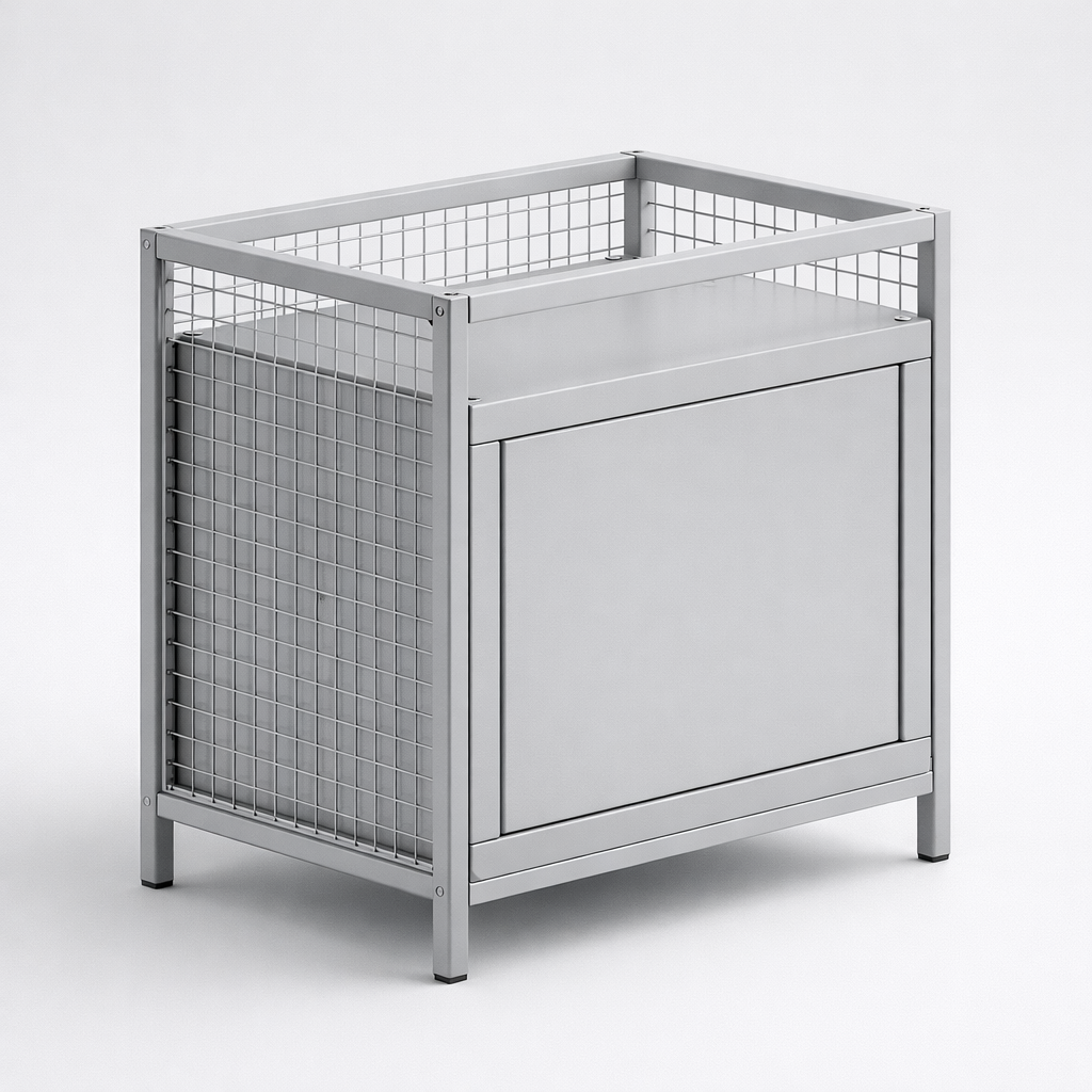 Zestaw mebli LOV Lov 1a - połączenie lekkiej ekspozycji z zamkniętym